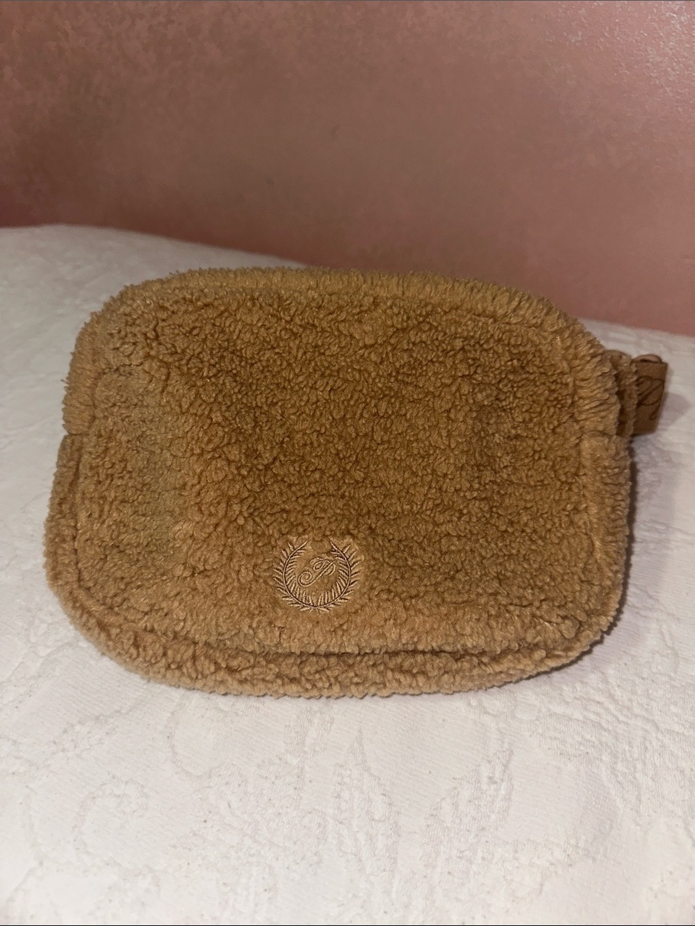 PINK 💕 Victoria’s Secret Teddy Sherpa Belt Bag